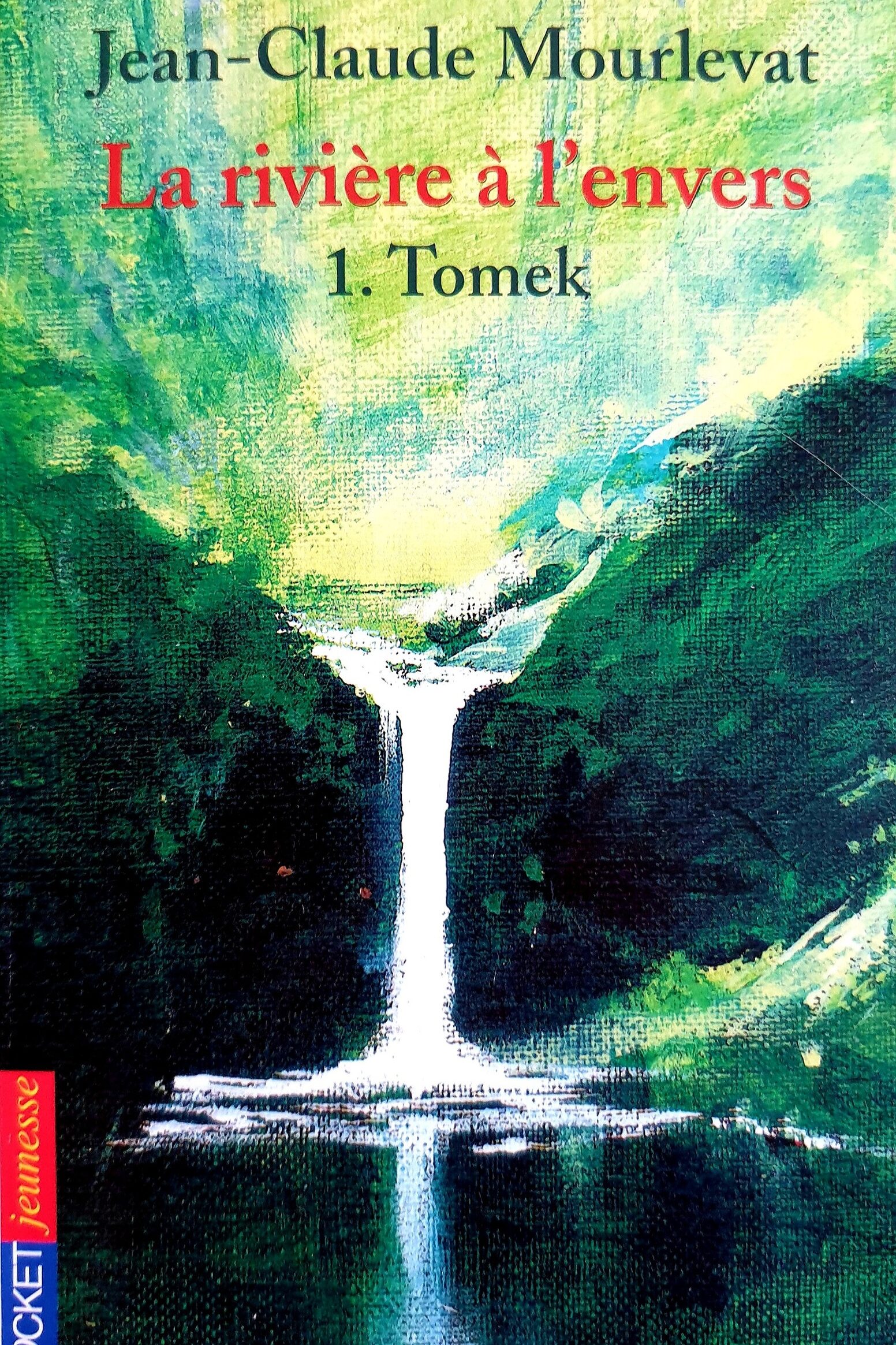 Tomek, 13 ans, tient la petite épicerie de son village. Un soir, une jeune fille entre dans sa boutique et lui demande s'il vend de l'eau de la rivière Qjar, " l'eau qui empêche de mourir ". Ainsi commence, pour Tomek, un immense voyage qui va le conduire dans la forêt de l'Oubli et sur une île inexistante. Parviendra-t-il à retrouver Hannah, à l'autre bout du monde, là où coule la rivière à l'envers ?